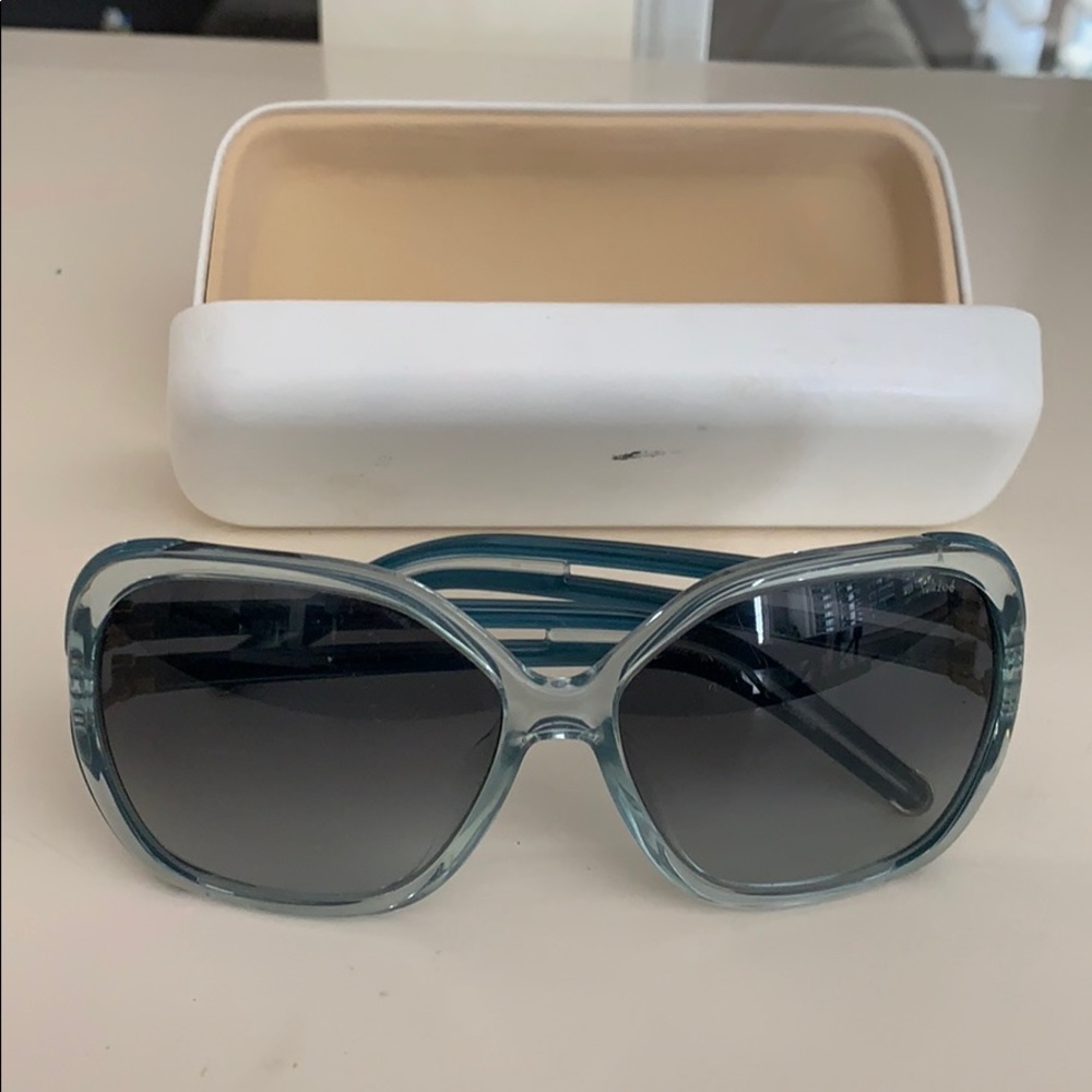 Chloe sunglasses- Translucent blue color